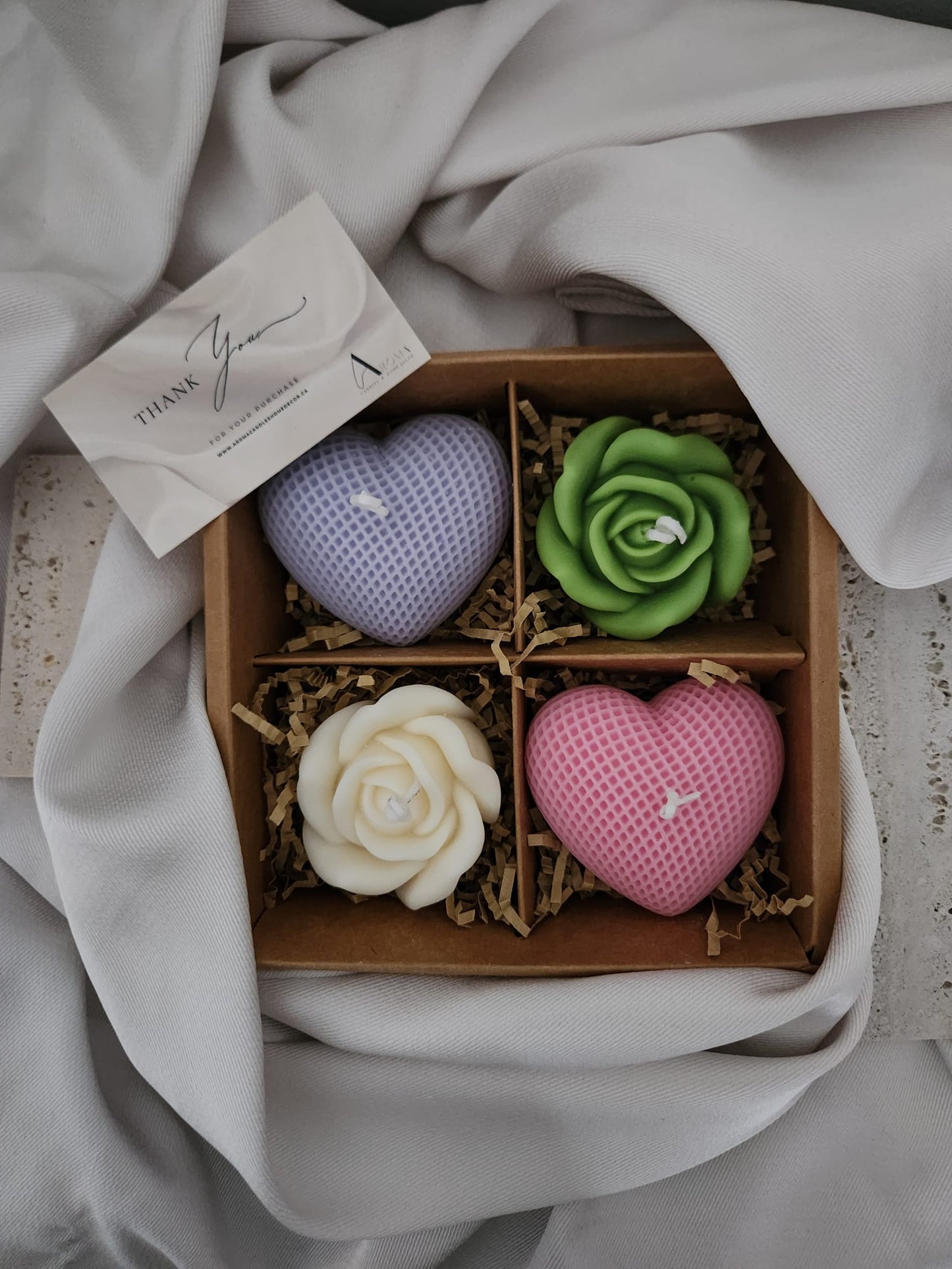 Mélange coeur et fleur