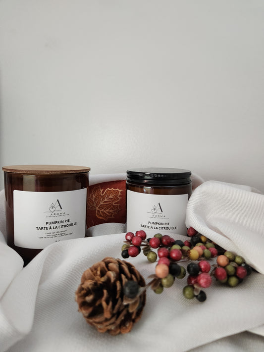 Bougie Tarte à la Citrouille
