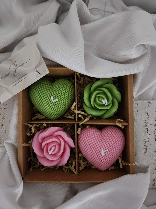 Mélange coeur et fleur